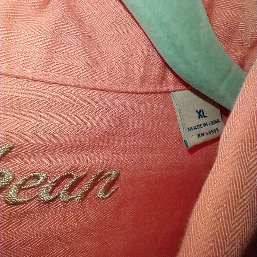 Caribbean Pineapple Print Rayon Polyester Button-Up Hawaiian Shirt Men's sz XL - Picture 4 of 8